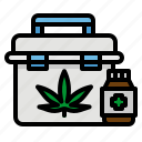 box, cannabis, cbd, medicine, treatment