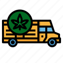 cannabis, delivery, logistics, marijuana, shipping