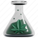 flask, marijuana, lab, cbd, cannabis, hemp, chemical, element 