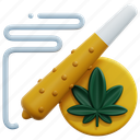 joint, cannabis, weed, drug, marijuana, smoking, unhealthy, element 