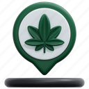 location, pin, placeholder, cbd, cannabis, marijuana, hemp, element 
