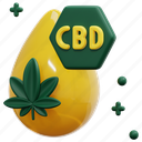 cbd, oil, cannabis, marijuana, hemp, wellness, beauty, drug, illustration 