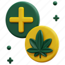 marijuana, cannabis, botanical, drug, pharmacy, treatment, hemp, illustration 