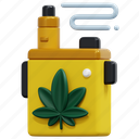 vape, cannabis, tobacco, cigarette, smoke, marijuana, unhealthy, illustration 