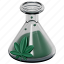 flask, marijuana, lab, cbd, cannabis, hemp, chemical, object 