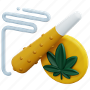 joint, cannabis, weed, drug, marijuana, smoking, unhealthy, object 