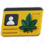 license, id, card, cannabis, marijuana, medicinal, treatment, approved, render 