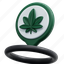 location, pin, placeholder, cbd, cannabis, marijuana, hemp, render 