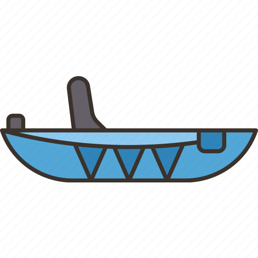 Kayak, rowing, lake, river, leisure icon - Download on Iconfinder