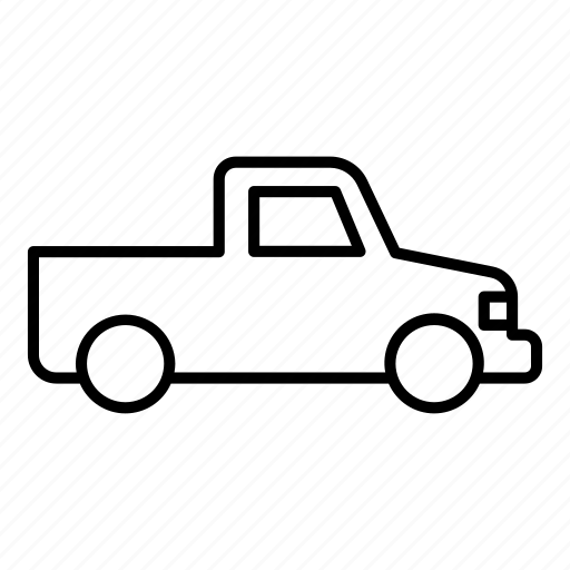 Car, vehicle, pick-up truck, transportation, road icon - Download on Iconfinder