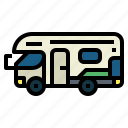 campervan, car, vehicle, transportation, automobile