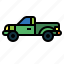 pickup, truck, car, vehicle, transportation, automobile 