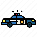 police, car, vehicle, transportation