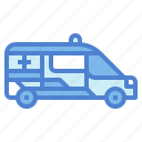 ambulance, car, vehicle, emergency, transportation 