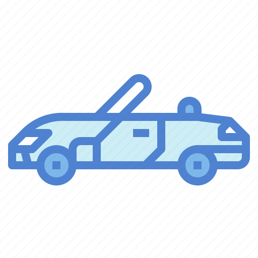 Convertible, car, vehicle, automobile, transportation icon - Download on Iconfinder
