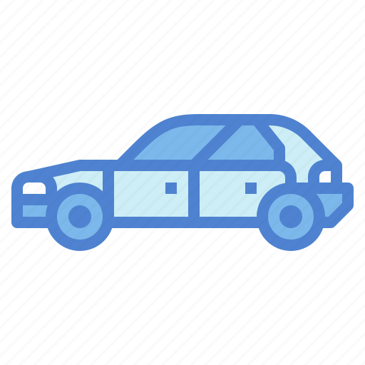 Hatchback, car, vehicle, transportation, automobile icon - Download on Iconfinder