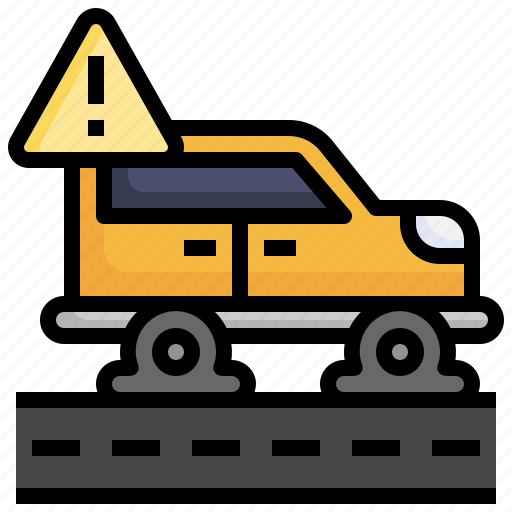 Tire, accident, car, road, protect icon - Download on Iconfinder