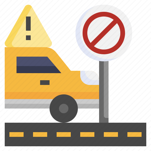 Car, crash, accident, road, protect, warn icon - Download on Iconfinder