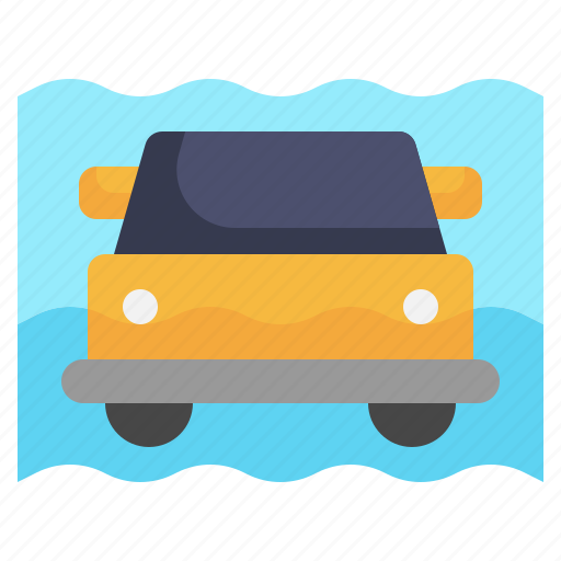 Drowning, accident, car, road, protect icon - Download on Iconfinder