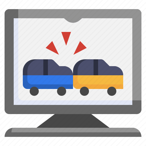 News, accident, car, road icon - Download on Iconfinder