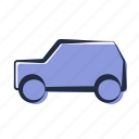 automobile, back, car, hatch, hatchback, vehicle 