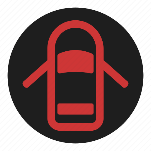 Dashboard, doors, open, warning icon - Download on Iconfinder