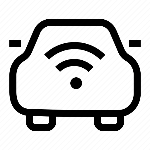 Car, internet, signal, wi fi icon - Download on Iconfinder