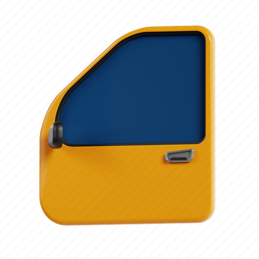 Car, door, vehicle, automobile, transportation, drive, transport 3D illustration - Download on Iconfinder