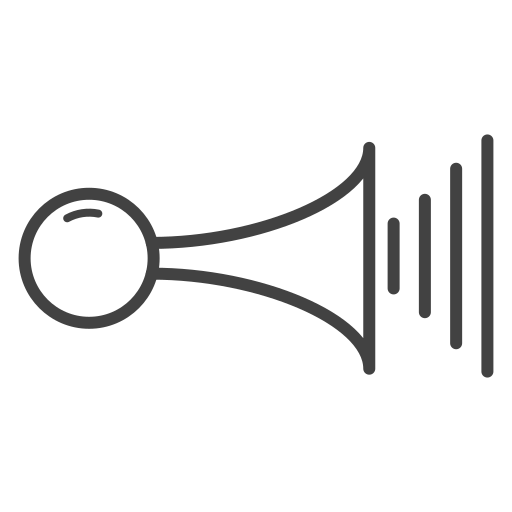 Car horn, horn, audio, loud, speaker icon - Free download