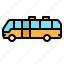 bus, mini, public, school, transportation 