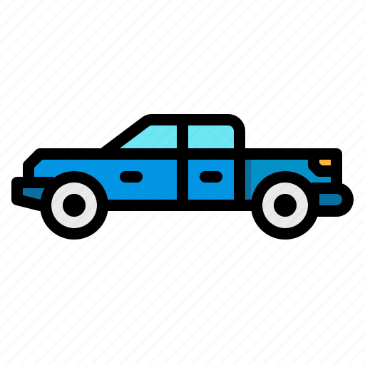 Car, pickup, transportation, truck, wheels icon - Download on Iconfinder