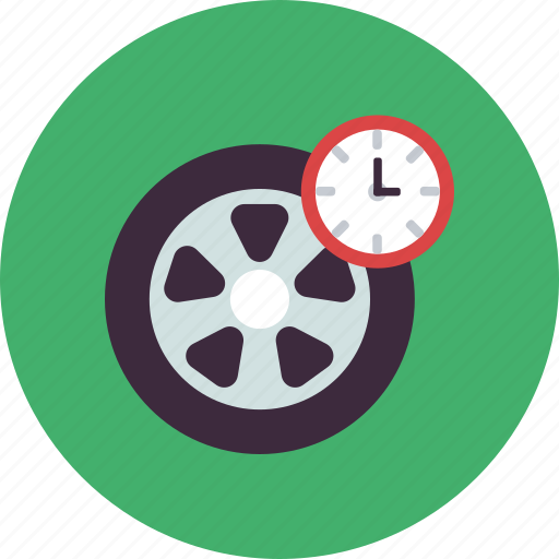 Car, old, repair, replace, service, tire, vehicle icon - Download on Iconfinder