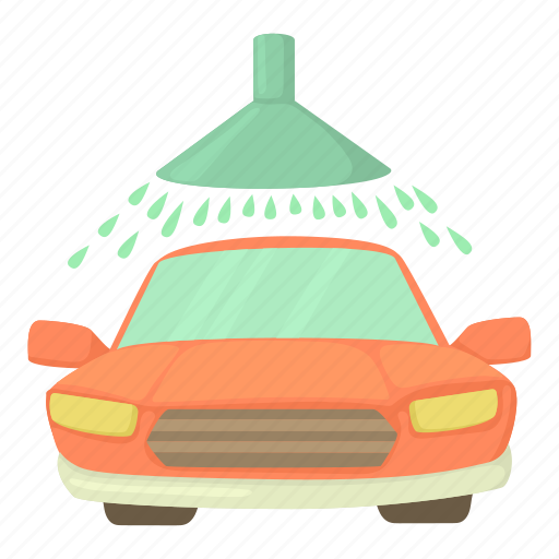 Auto, automotive, car wash, cartoon, race, transport, vehicle icon - Download on Iconfinder
