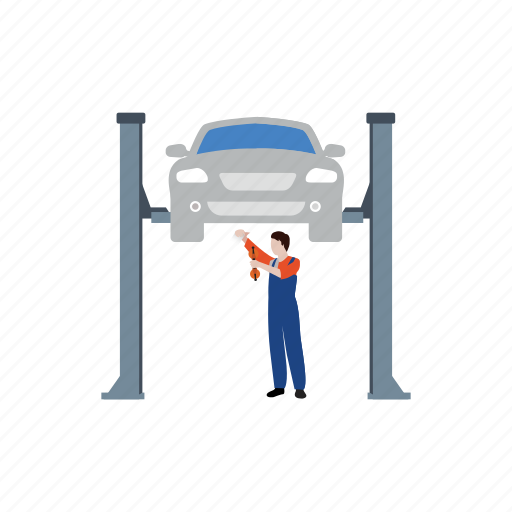 Car, maintenance, vehicle, service, worker icon - Download on Iconfinder