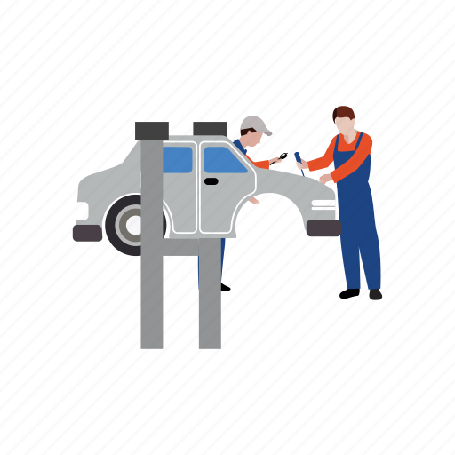 Carrepair, worker, garage, automobile, service icon - Download on Iconfinder