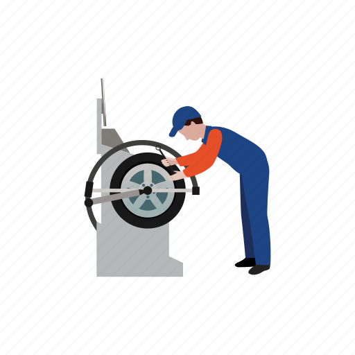 Tire, servicing, repairing, vehicle, maintenance icon - Download on Iconfinder
