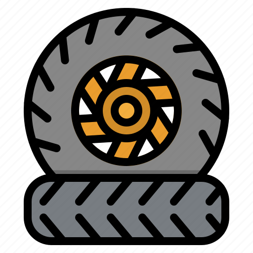 Parts, tire, tires, transportation, wheel icon - Download on Iconfinder