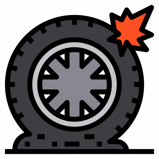 Car, part, service, support, tire icon - Download on Iconfinder