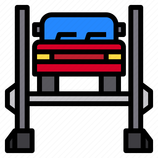 Automobile, car, lifter, repair icon - Download on Iconfinder