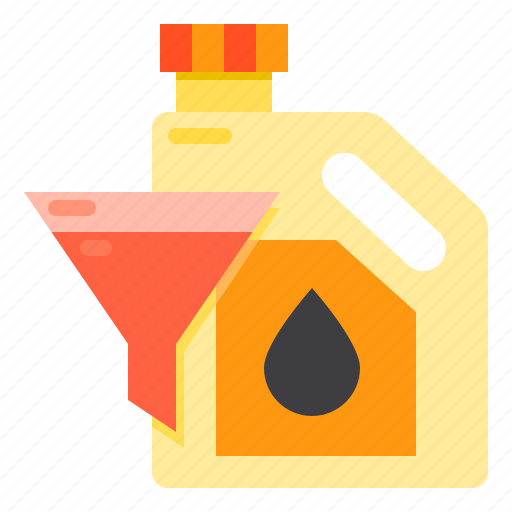 Car, funnel, lubricant, oil, service icon - Download on Iconfinder