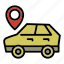 location, car, sharing 