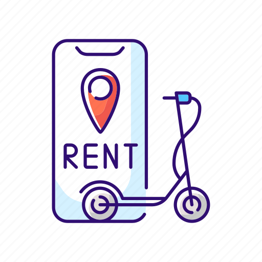 Electric scooter, scooter, transport, carsharing icon - Download on Iconfinder