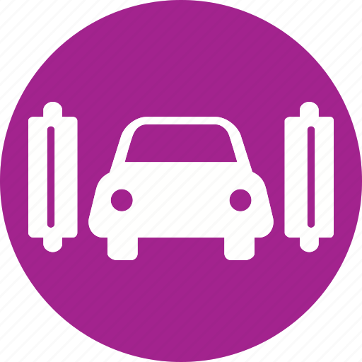 Automobile, car, garage, servicing, transport, vehicle icon - Download on Iconfinder