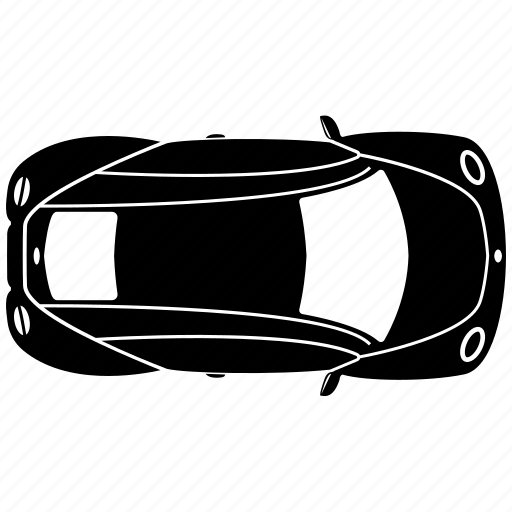 Car, parking, sedan, top view, vehicle icon - Download on Iconfinder
