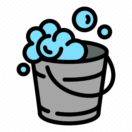 Bubble, bucket, car, clean, hand, wash, water icon - Download on Iconfinder