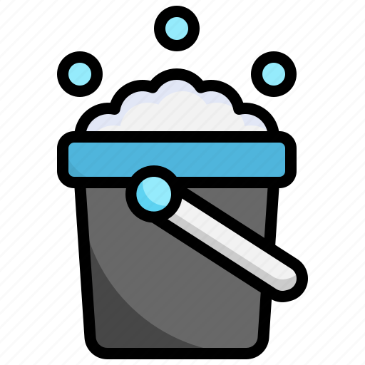 Pail, car, wash, soap, transportation, bucket, cleaning icon - Download on Iconfinder