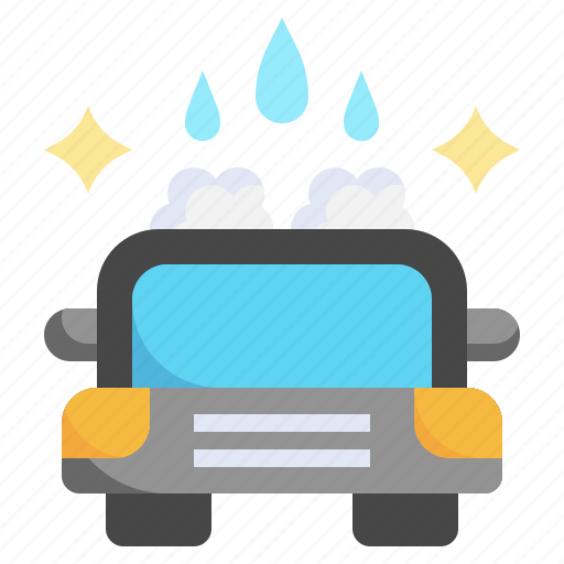 Car, wash, water, soap, transportation, care, clean icon - Download on Iconfinder