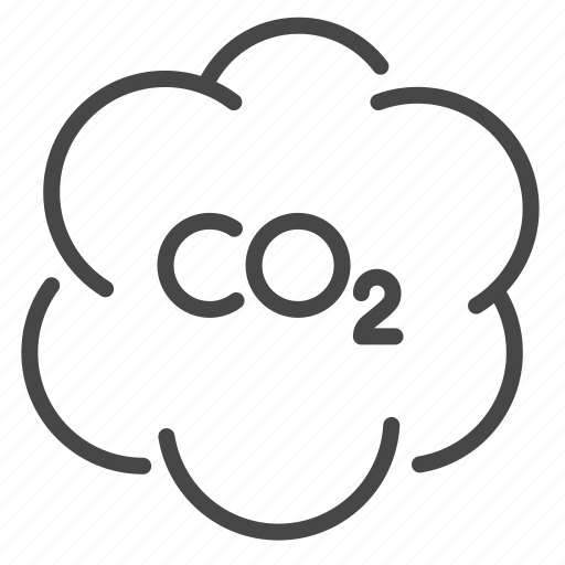 Carbon, co2, pollution, smoke, carbon dioxide, greenhouse gas icon - Download on Iconfinder
