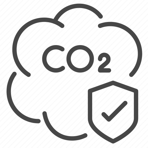 Carbon, co2, pollution, safe, standard, limit, limitation icon - Download on Iconfinder