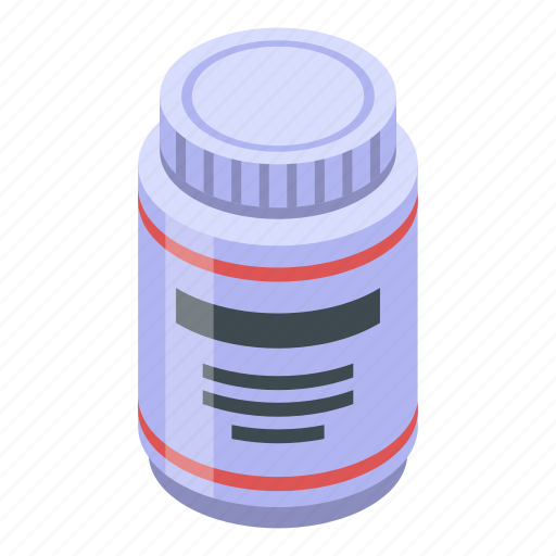 Cartoon, computer, heart, isometric, jar, medical, pill icon - Download on Iconfinder